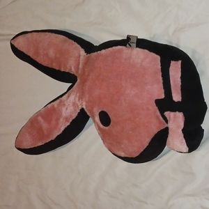 Y2K Playboy bunny pillow
